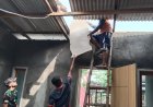 Di Bawah Atap Harapan, Satgas TMMD Gresik dan Warga Wujudkan Rumah Layak untuk Ibu Eka 